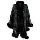 Aristolochia Ringens Knitted Cloak Female Thickening Warm Shawl