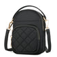 Diamond Plaid Crossbody Bag Nylon Lightweight Fashion Backpack Cloth Bag