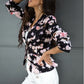 European And American New One-button Small Suit Printing Jacket Women&