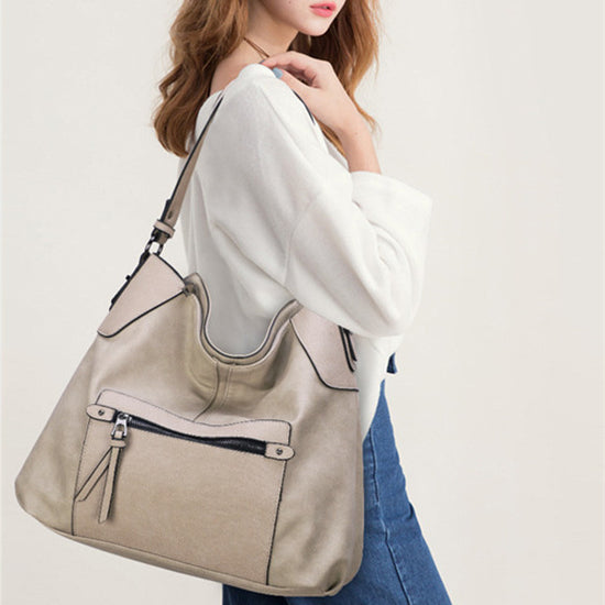 Versatile One Shoulder Cross Body Large Capacity Bag Female