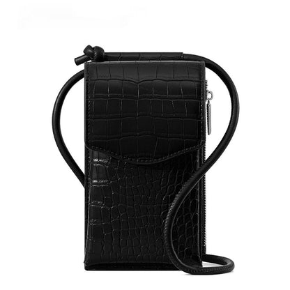 Simple Large Capacity Stone Pattern Mobile Phone Bag