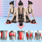 Double Wheel Abdominal Exerciser Women Men Automatic Rebound Ab Wheel Roller Waist Trainer Gym Sports Home Exercise Devices