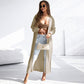 Knitted Cardigan Split Long Simple Cardigan Sweater Coat