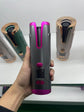 Rechargeable Automatic Hair Curler Women Portable Hair Curling Iron LCD Display Ceramic Curly Rotating Curling Wave Styer