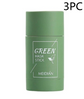 Cleansing Green Tea Mask Clay Stick Oil Control Anti-Acne Whitening Seaweed Mask Skin Care