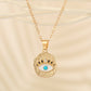 Palm Eye Necklace For Women